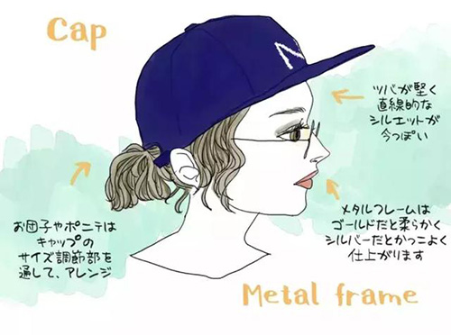 接地氣的小仙女一定要看看！冬天佩戴上帽子和眼鏡